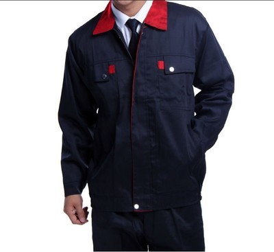 劳保服-工作服套装男女批发 全棉代销 劳保服网购 纯棉防静电蓝色采购平台求购产品详情