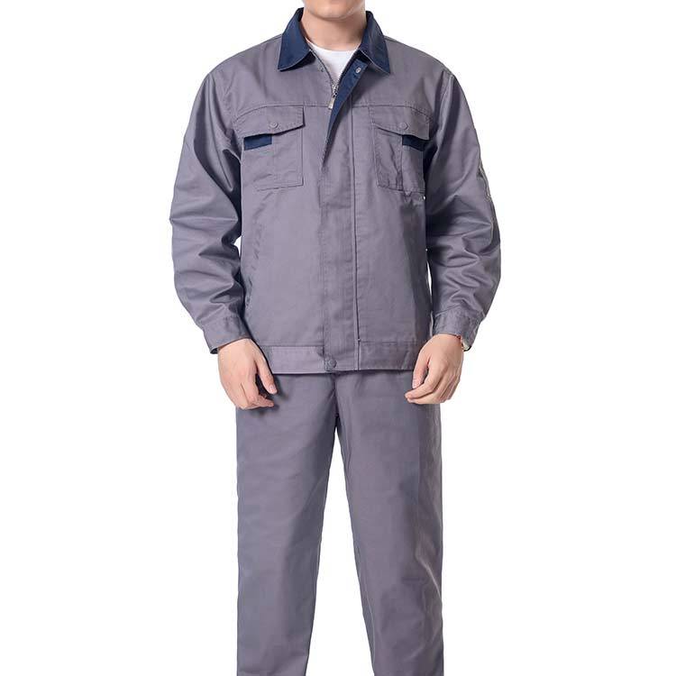 北京顺义工作服订做耐磨春秋夏季汽修工厂人车间劳保服装定制上衣 -